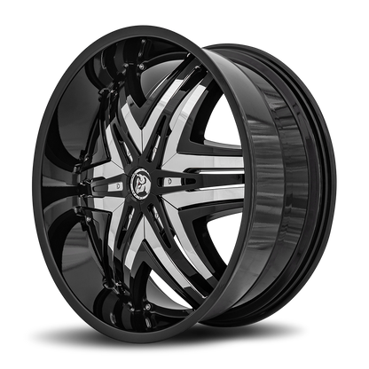 DIABLO Elite 24x10 6x135/139.7 35mm Gloss Black DE-2416D593587B