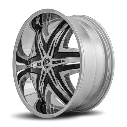 DIABLO Elite 24x10 Blank 35mm Chrome DE-241BLNK3578XL