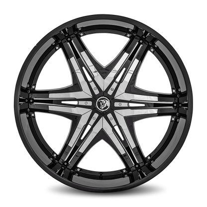 DIABLO Elite 28x10 Blank 15mm Gloss Black DE-281BLNK1578XLB