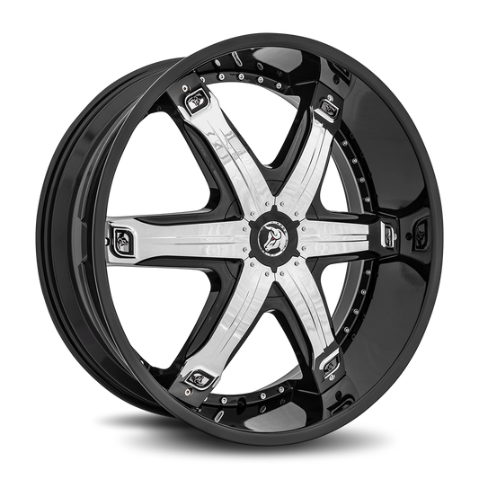 DIABLO Fury 26x10 Blank 15mm Gloss Black FUR-261BLNK1578XLB