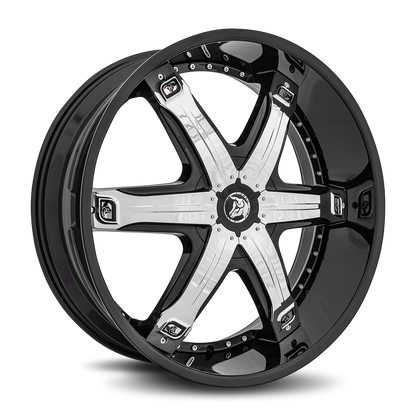 DIABLO FUR 28x10 Blank Gloss Black FUR-281BLNK3078LB