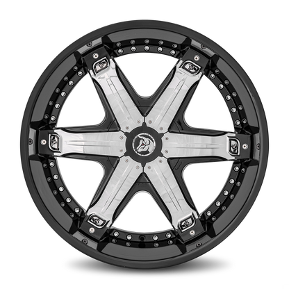 DIABLO FUR 28x10 Blank Gloss Black FUR-281BLNK3078LB