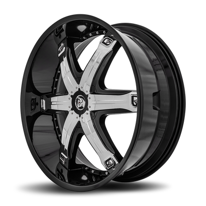 DIABLO FUR 28x10 Blank Gloss Black FUR-281BLNK3078LB