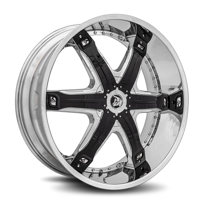 DIABLO FUR 28x10 Blank Chrome FUR-281BLNK1578XL