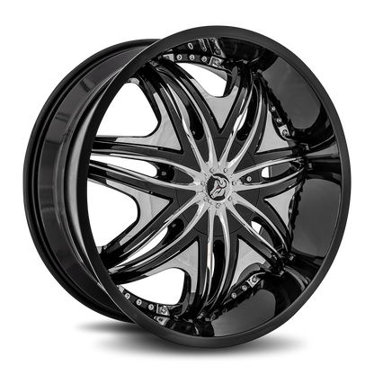 DIABLO Morpheus 22x9.5 Blank 13mm Gloss Black MOR-229BLNK1373B