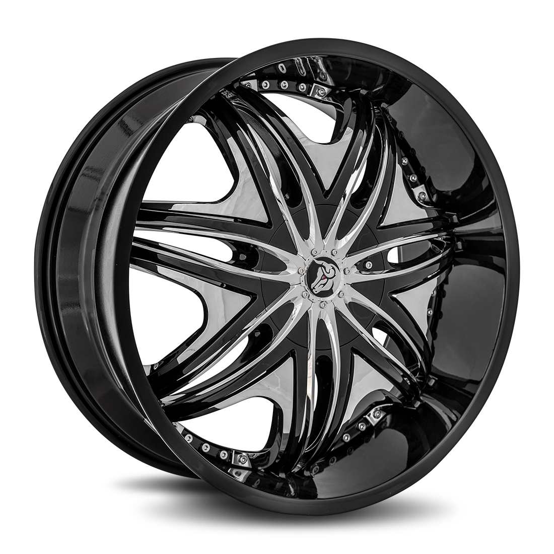 DIABLO Morpheus 22x9.5 Blank 35mm Gloss Black MOR-229BLNK3573B