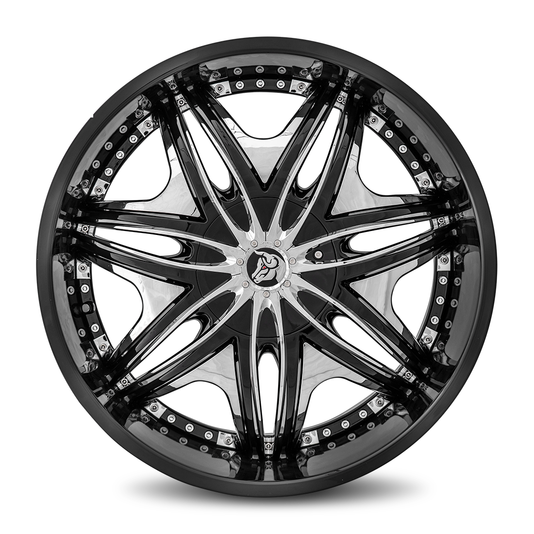 DIABLO Morpheus 22x9.5 Blank 13mm Gloss Black MOR-229BLNK1373B
