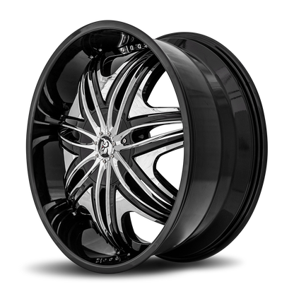 DIABLO Morpheus 22x9.5 Blank 13mm Gloss Black MOR-229BLNK1373B