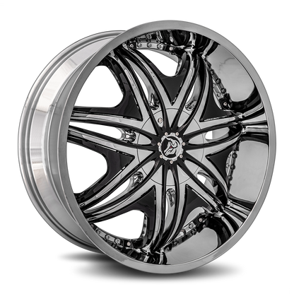 DIABLO Morpheus 22x9.5 Blank 13mm Chrome MOR-229BLNK1373
