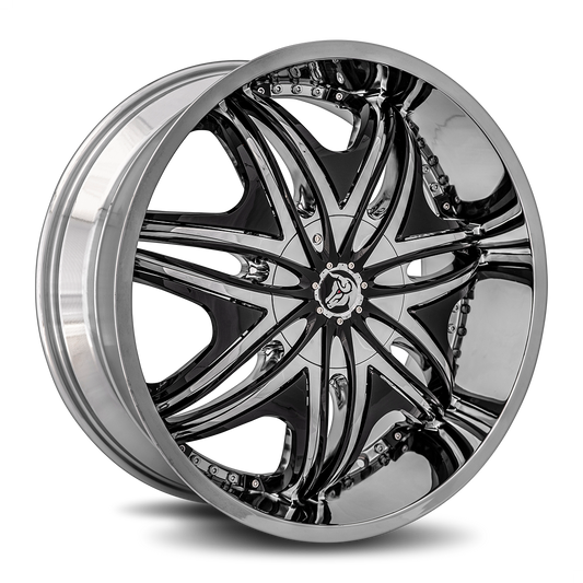 DIABLO Morpheus 22x9.5 Blank 13mm Chrome MOR-229BLNK1373