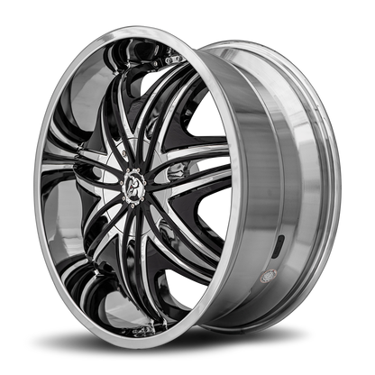 DIABLO Morpheus 22x9.5 Blank 13mm Chrome MOR-229BLNK1373