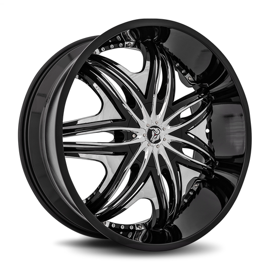 DIABLO MOR 24x10 Blank 12mm Gloss Black MOR-241BLNK1278B