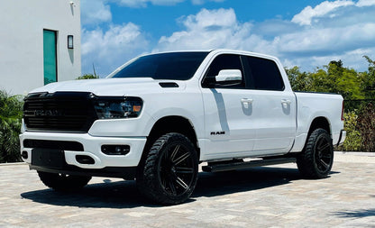 4PLAY 4P08 WHEELS | 22X12 -44MM | 6X135,6X139.7 (6X5.5) | BRUSHED BLACK