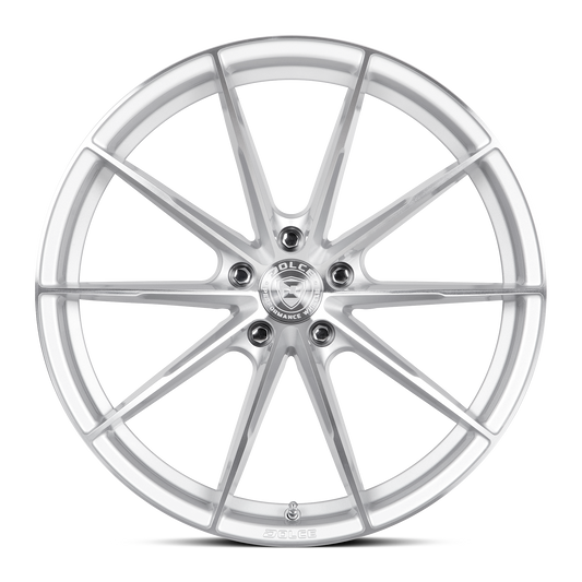 DOLCE PERFORMANCE VELOCE 20X10 40 5X114.3 GLOSS SILVER MACHINED FACE