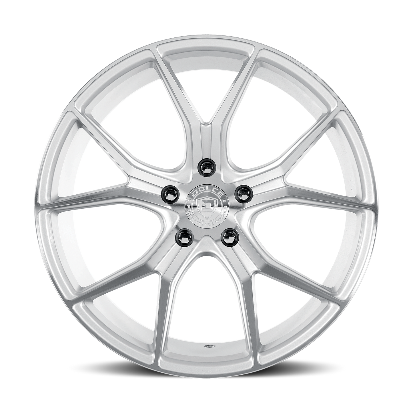 DOLCE PERFORMANCE ELEMENT 18X8.5 35 5X120 GLOSS SILVER MACHINED FACE