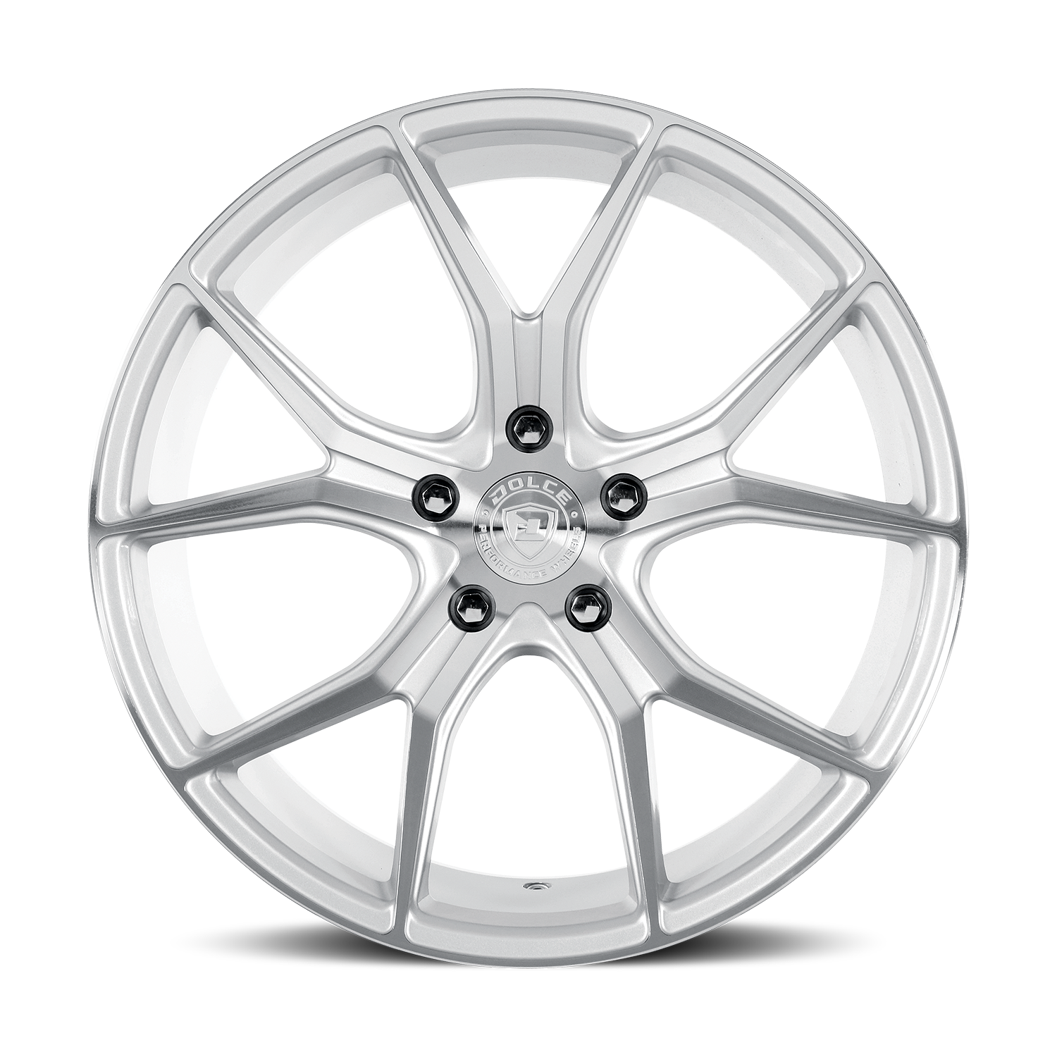 DOLCE PERFORMANCE ELEMENT 18X8.5 35 5X120 GLOSS SILVER MACHINED FACE