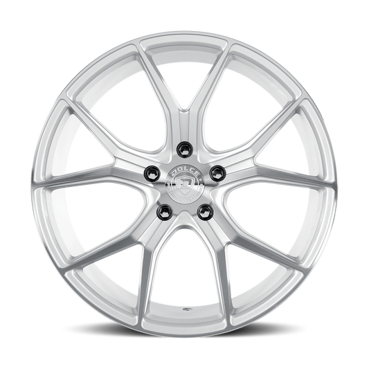 DOLCE PERFORMANCE ELEMENT 18X8.5 35 5X120 GLOSS SILVER MACHINED FACE