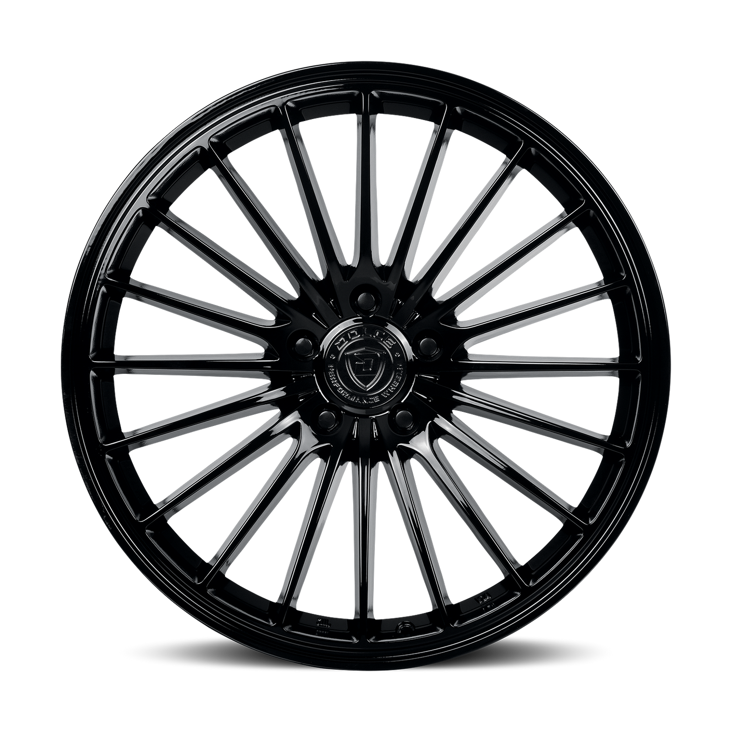 DOLCE PERFORMANCE GHOST 20X8.5 28 5X112 GLOSS BLACK