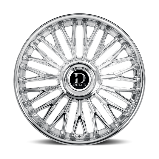 DOLCE LUXURY LUSSO 24X10 25 6X135/139.7 CHROME