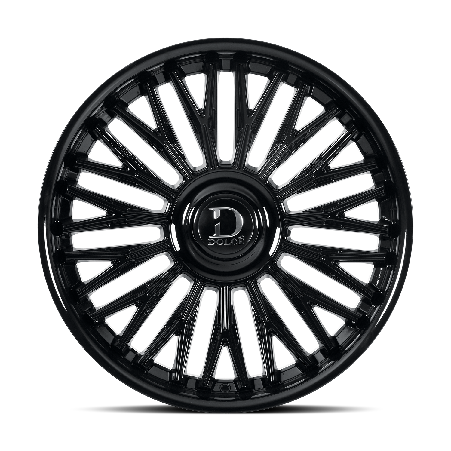 DOLCE LUXURY LUSSO 24X10 25 BLANK GLOSSY BLACK
