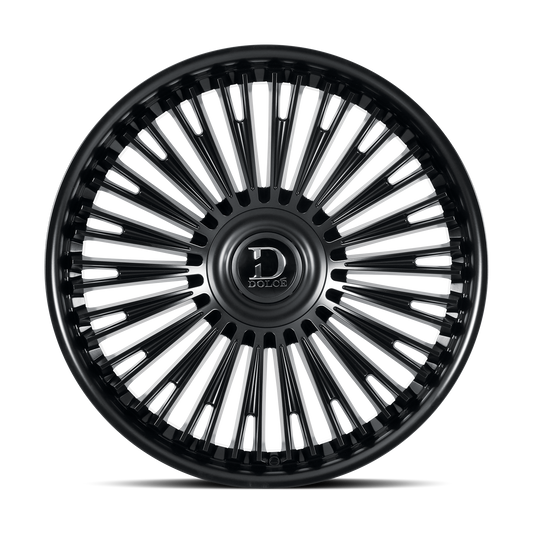 DOLCE LUXURY RAZZO 22X9.5 35 BLANK GLOSSY BLACK