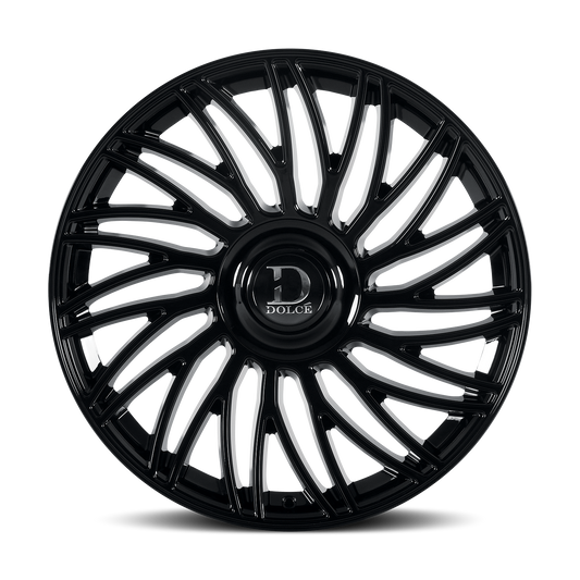 DOLCE LUXURY SESTO 24X10 25 6X135/139.7 GLOSSY BLACK