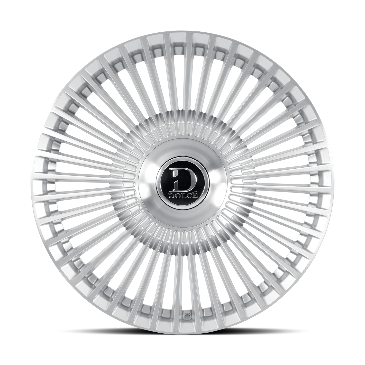 DOLCE LUXURY TRENTO 26X10 15 6X135/139.7 GLOSSY SLIVER BRUSH FACE