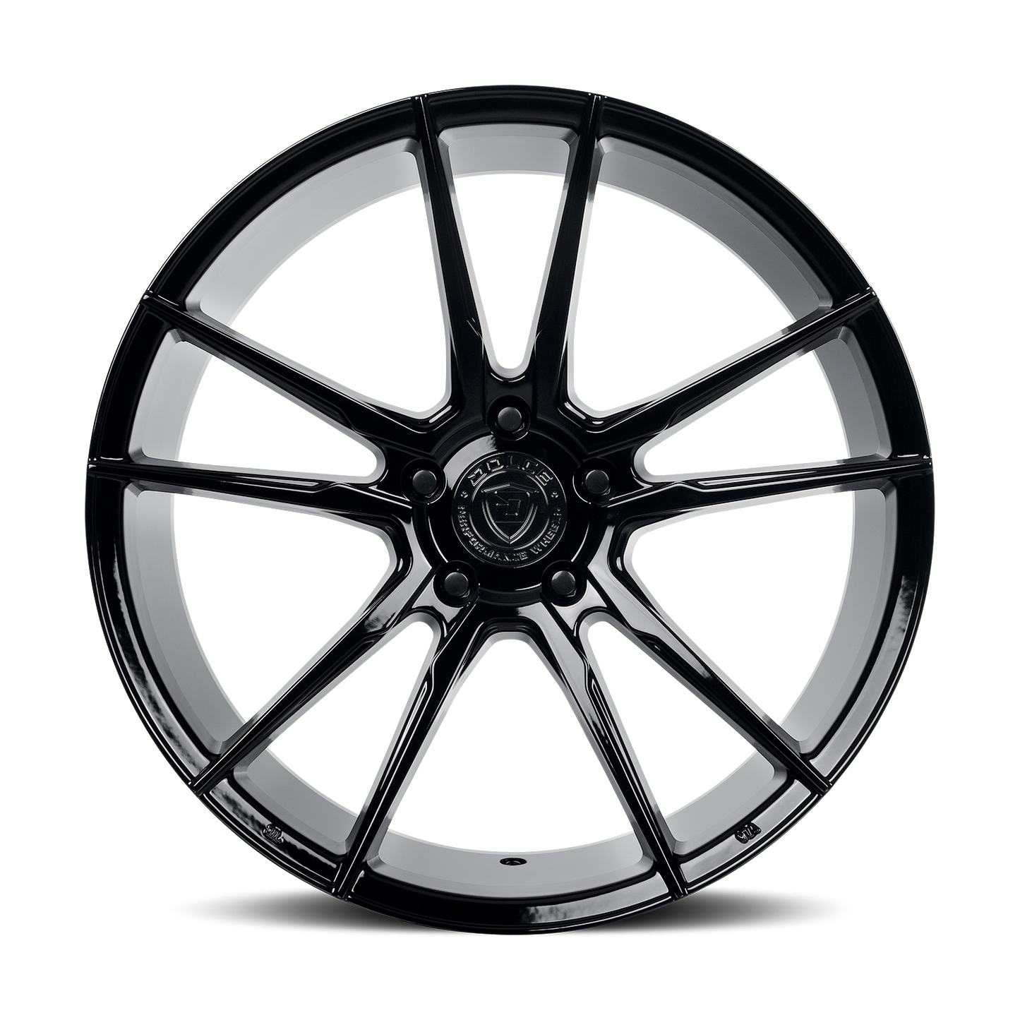 DOLCE PERFORMANCE VAIN 20X8.5 35 5X112 GLOSS BLACK