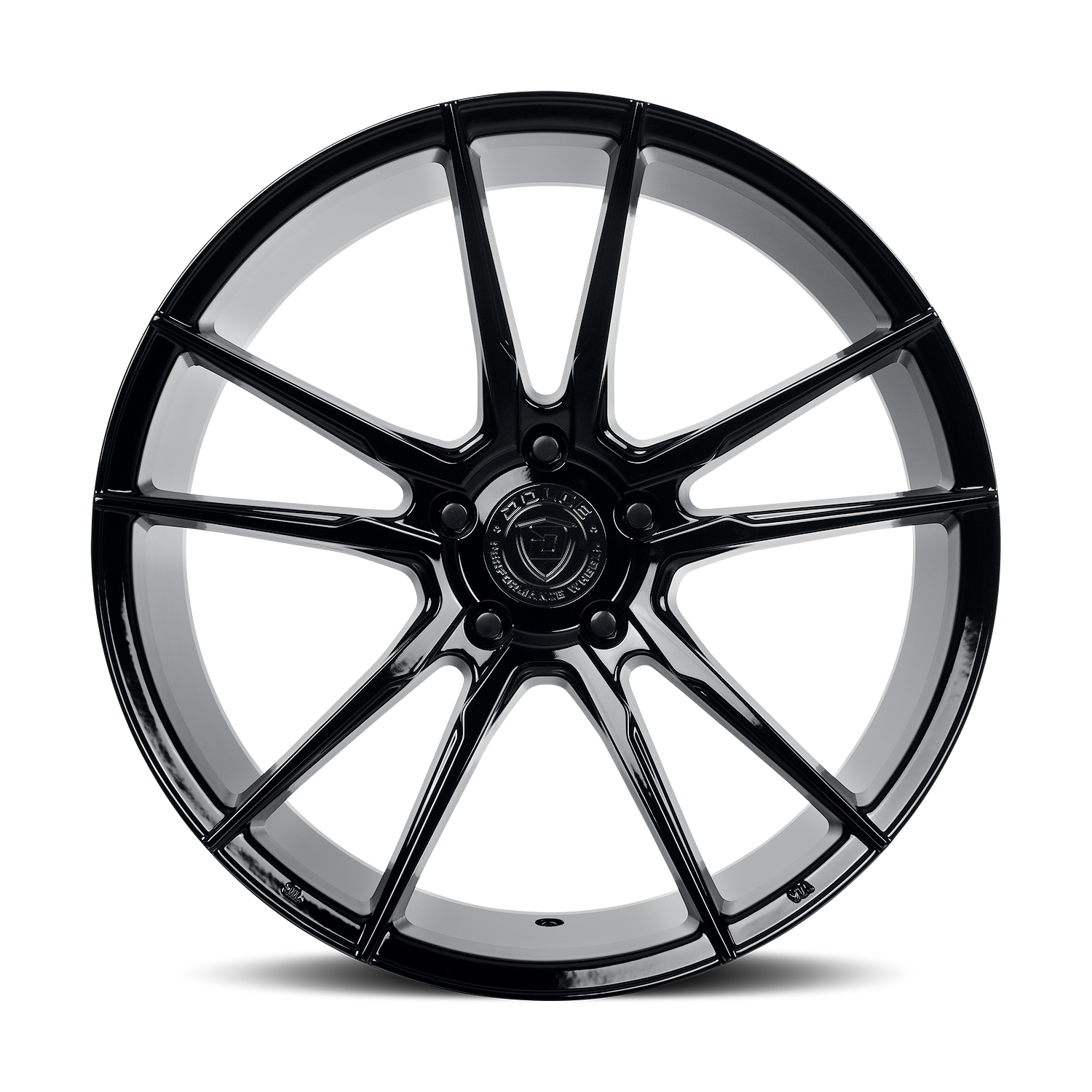 DOLCE PERFORMANCE VAIN 20X8.5 35 5X112 GLOSS BLACK