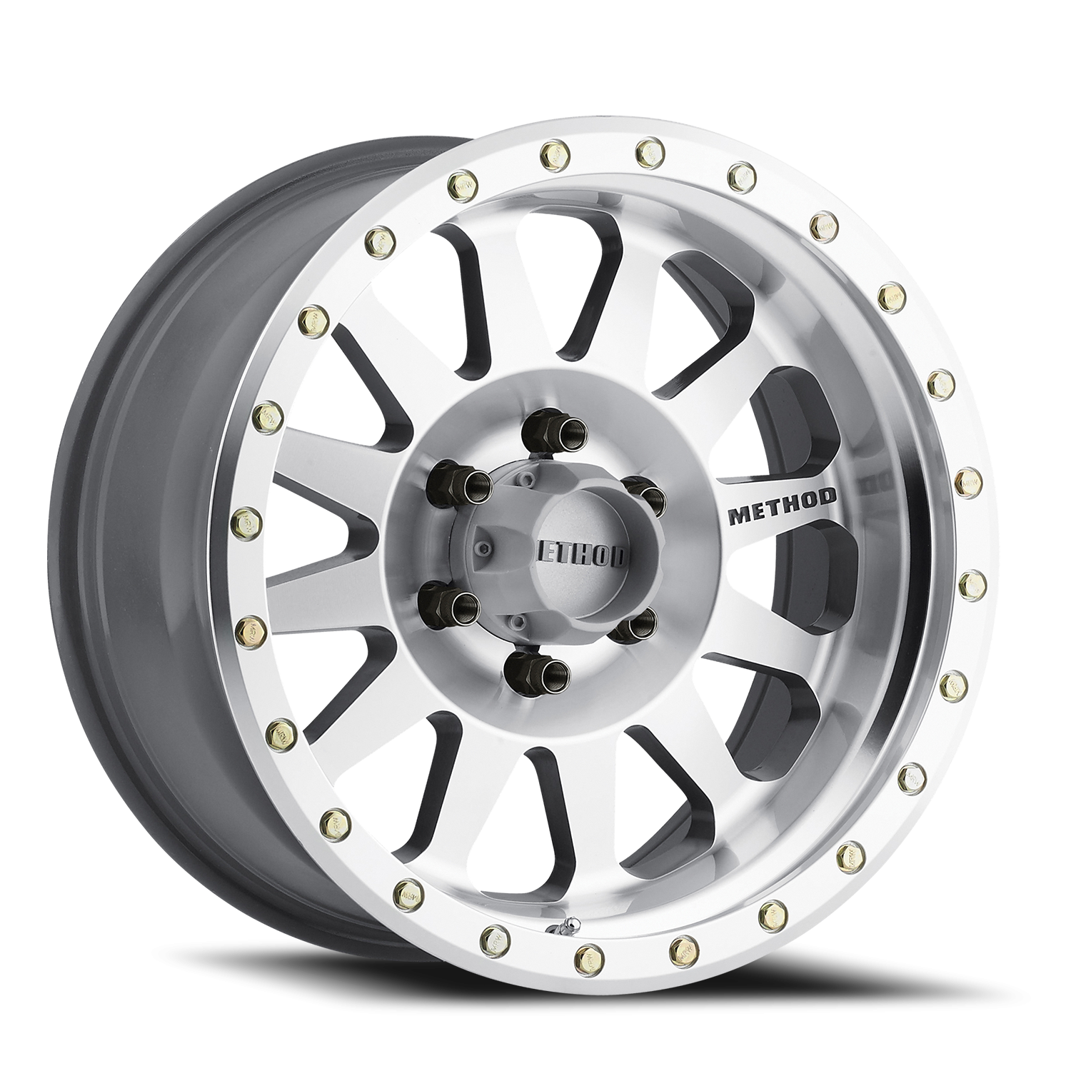 Method 304 17x8.5 6x135 0mm Double Standard Machined - Clear Coat MR30478516300