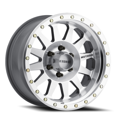 Method 304 17x8.5 6x135 0mm Double Standard Machined - Clear Coat MR30478516300