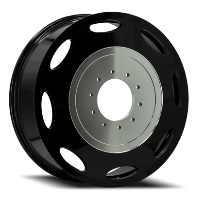 XF OFF-ROAD DUALLY INNER 22X8.25 115 10X225 GLOSS BLACK