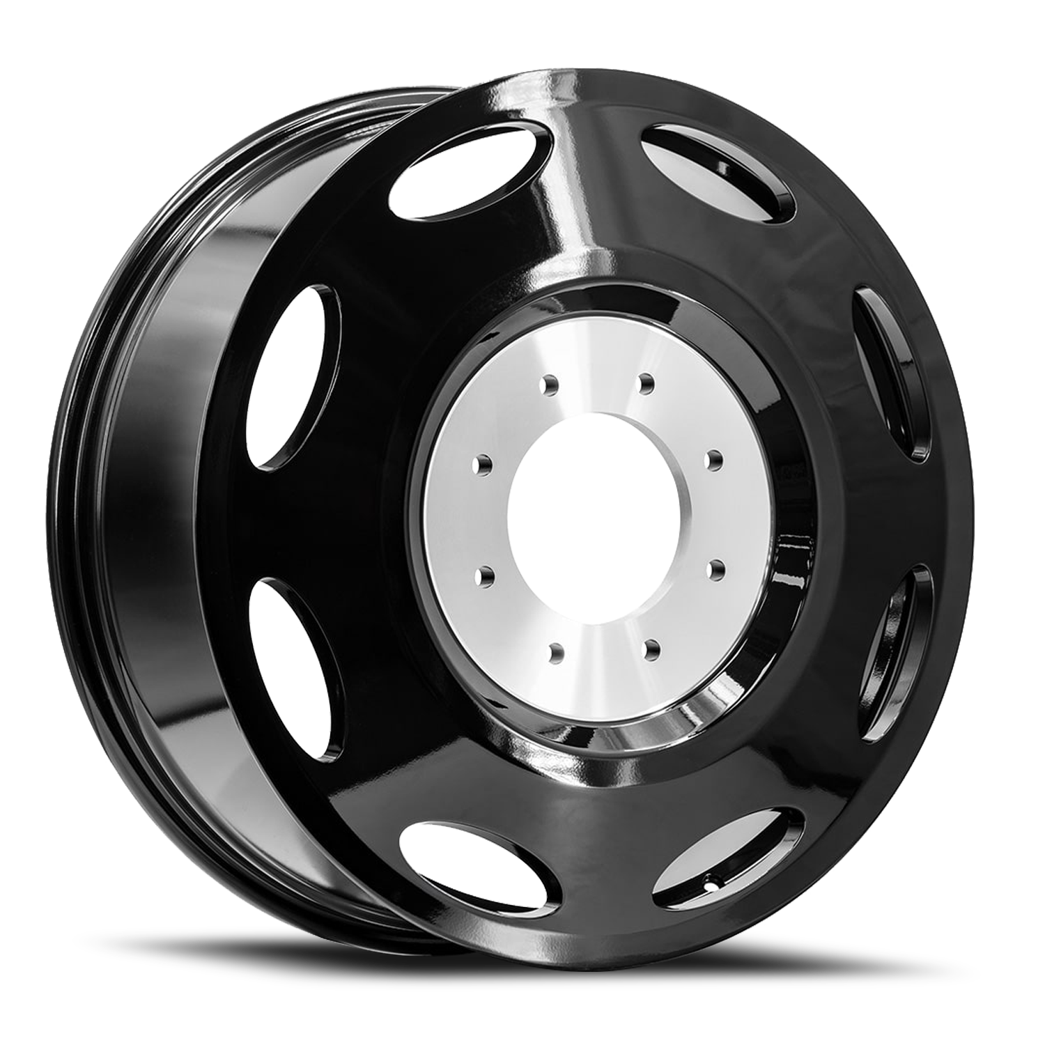 XF OFF-ROAD DUALLY INNER 20X8.25 100 8X210 GLOSS BLACK