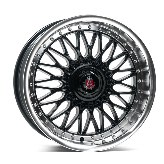AXE EX10 18x8 40 4x100 GLOSS BLACK