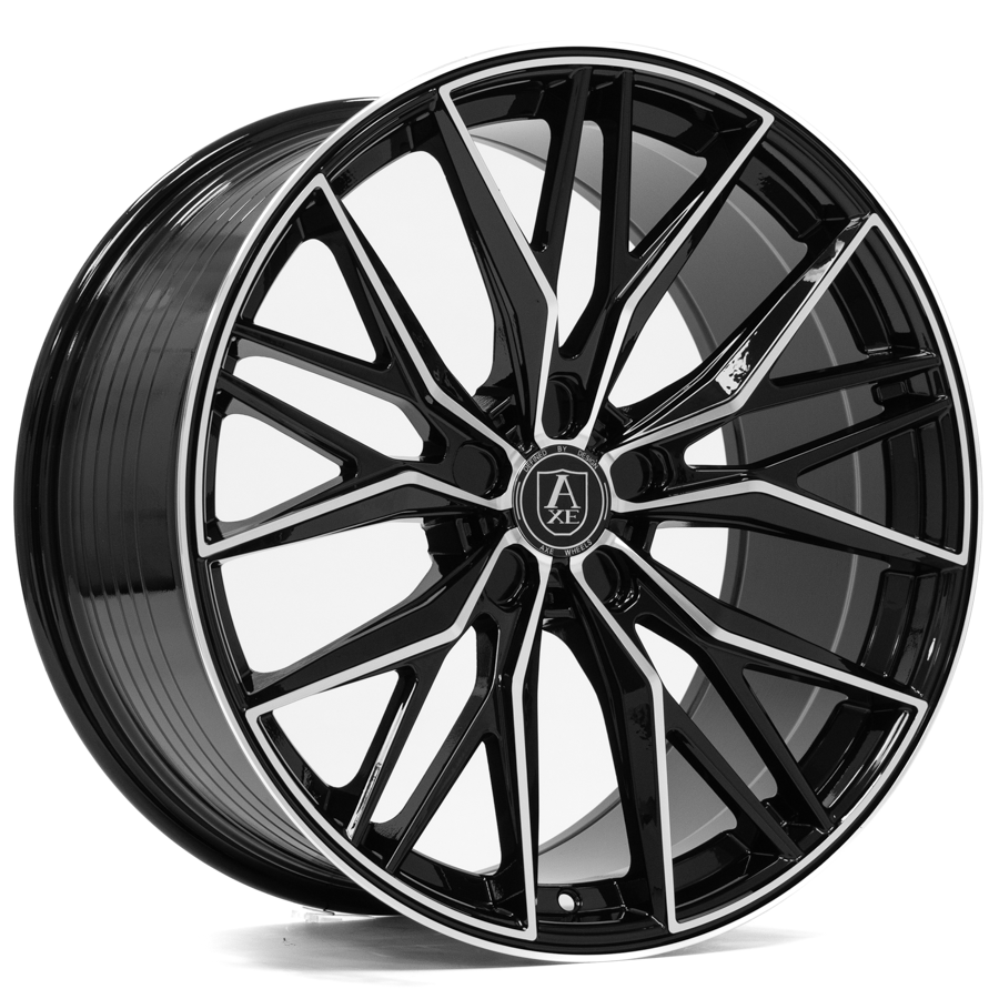 AXE EX55 20x10 30 5x115 BLACK AND POLISHED FACE