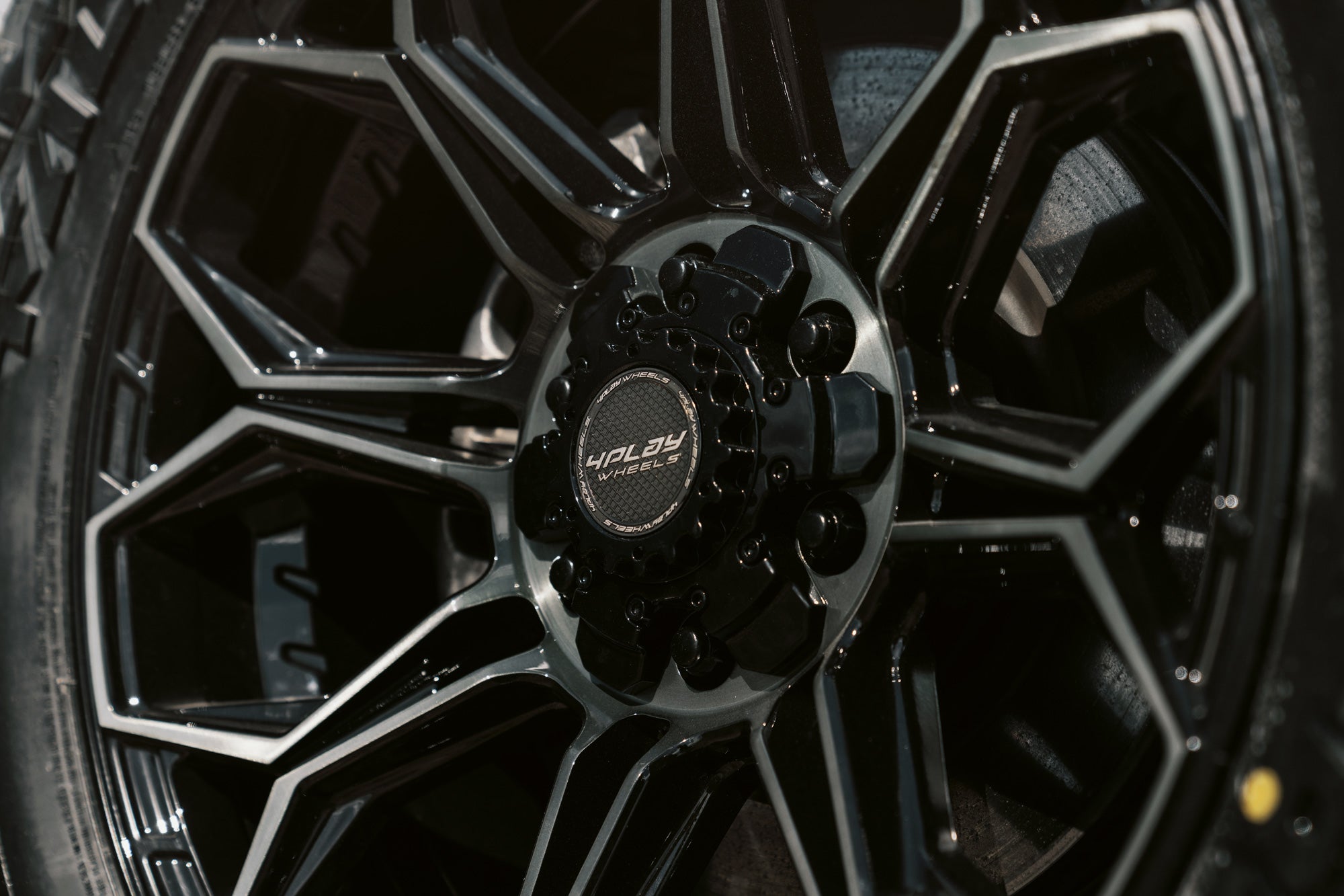 SET OF 4 WHEEL & TIRE PACKAGE | 4Play 4P83 20x10 -18 6x135/6x139.7