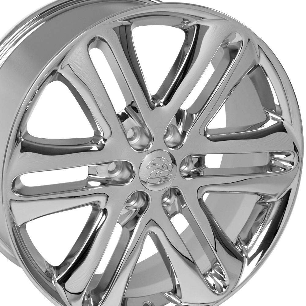 22" Replica Wheel FR76 Fits Ford F150 22x9 Chrome Wheel