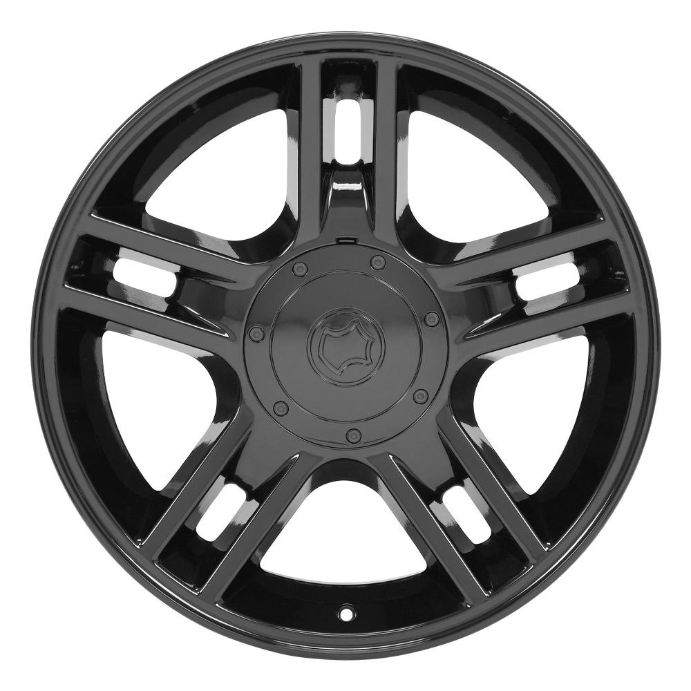 20" Replica Wheel FR81 Fits Ford F150 20x9 Black Wheel