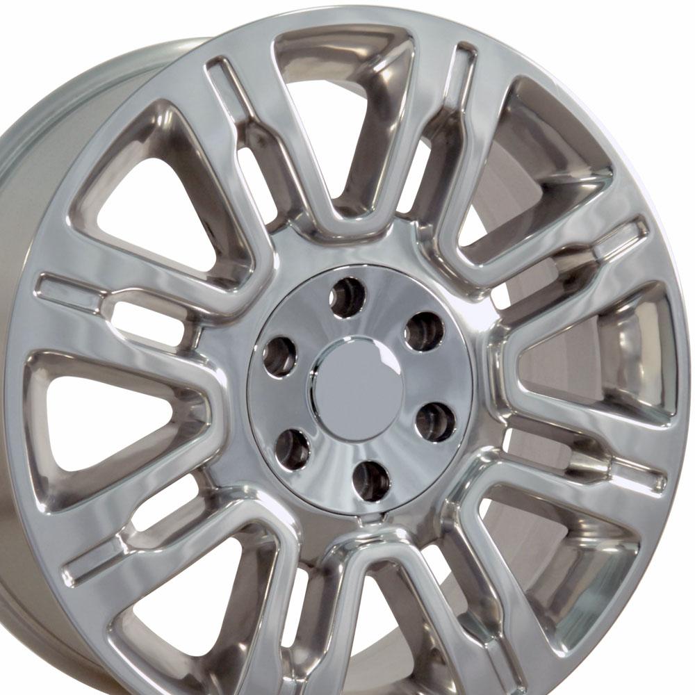 20" Replica Wheel FR98 Fits Ford Expedition 20x8.5 Polished Wheel