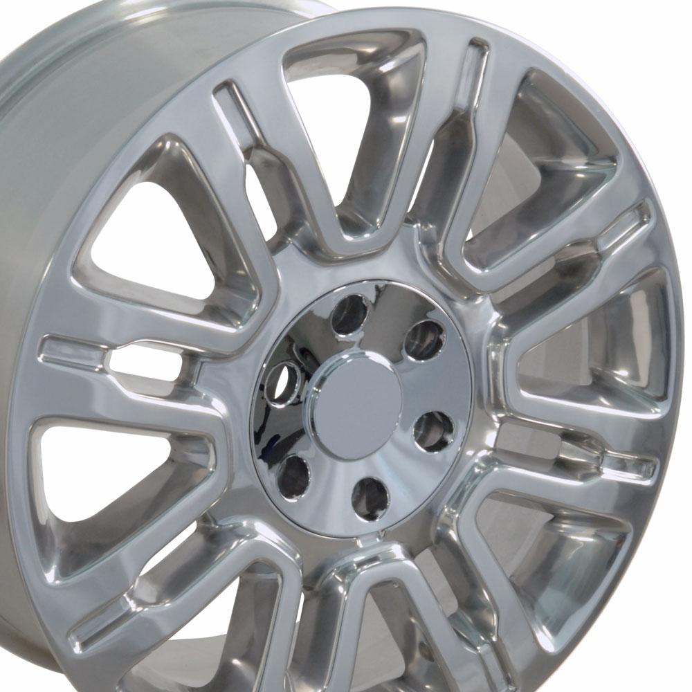 20" Replica Wheel FR98 Fits Ford Expedition 20x8.5 Polished Wheel