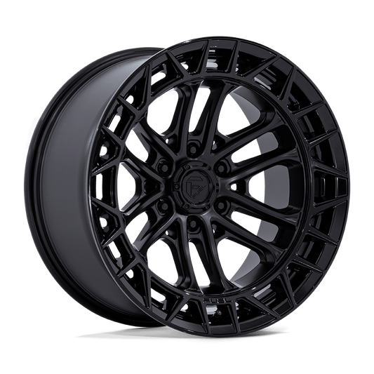 FUEL 1PC FC874 CELSIUS 20x10 -18 6x139.7 MATTE BLACK W/ G-BLK LIP