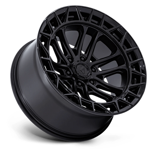 FUEL 1PC FC874 CELSIUS 17X9 -12 6X135 MATTE BLACK W/ G-BLK LIP