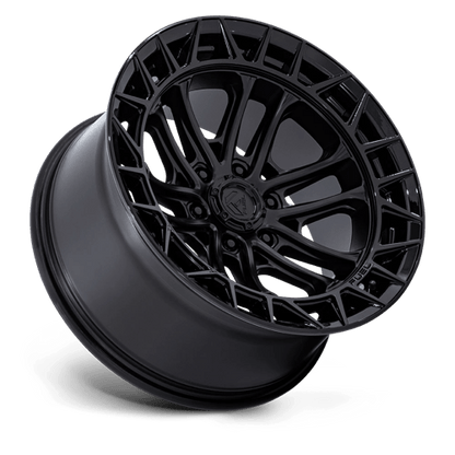FUEL 1PC FC874 CELSIUS 17X9 -12 6X135 MATTE BLACK W/ G-BLK LIP