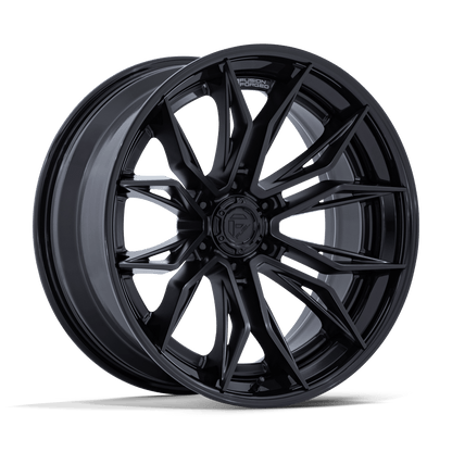 FUEL 1PC FC404 MUTINY 22X9.5 20 6X139.7 MATTE BLACK W/ GLOSS BLACK LIP