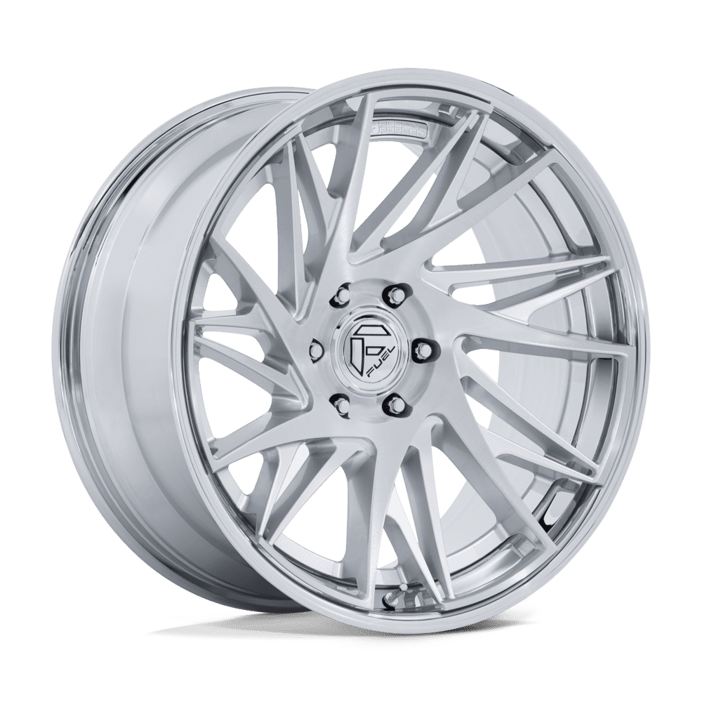 Fuel 1Pc FC405 DYNAMO - 20x9 1mm 6x139.7 GLOSS SILVER BRUSHED W/ CHR-LP Wheel | FC405RP20906801