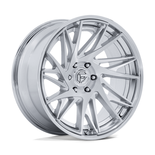Fuel 1Pc FC405 DYNAMO - 20x9 1mm 6x139.7 GLOSS SILVER BRUSHED W/ CHR-LP Wheel | FC405RP20906801
