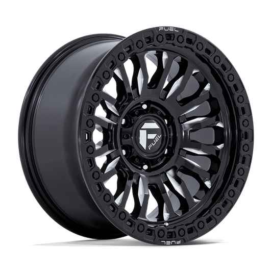 Fuel 1Pc FC857 RINCON - 20x9 20mm 8x170 GLOSS BLACK MILLED Wheel | FC857BE20908720