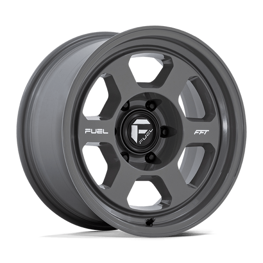 FUEL 1PC FC860 HYPE 17x8.5 -10 6x139.7 BATTLESHIP GRAY