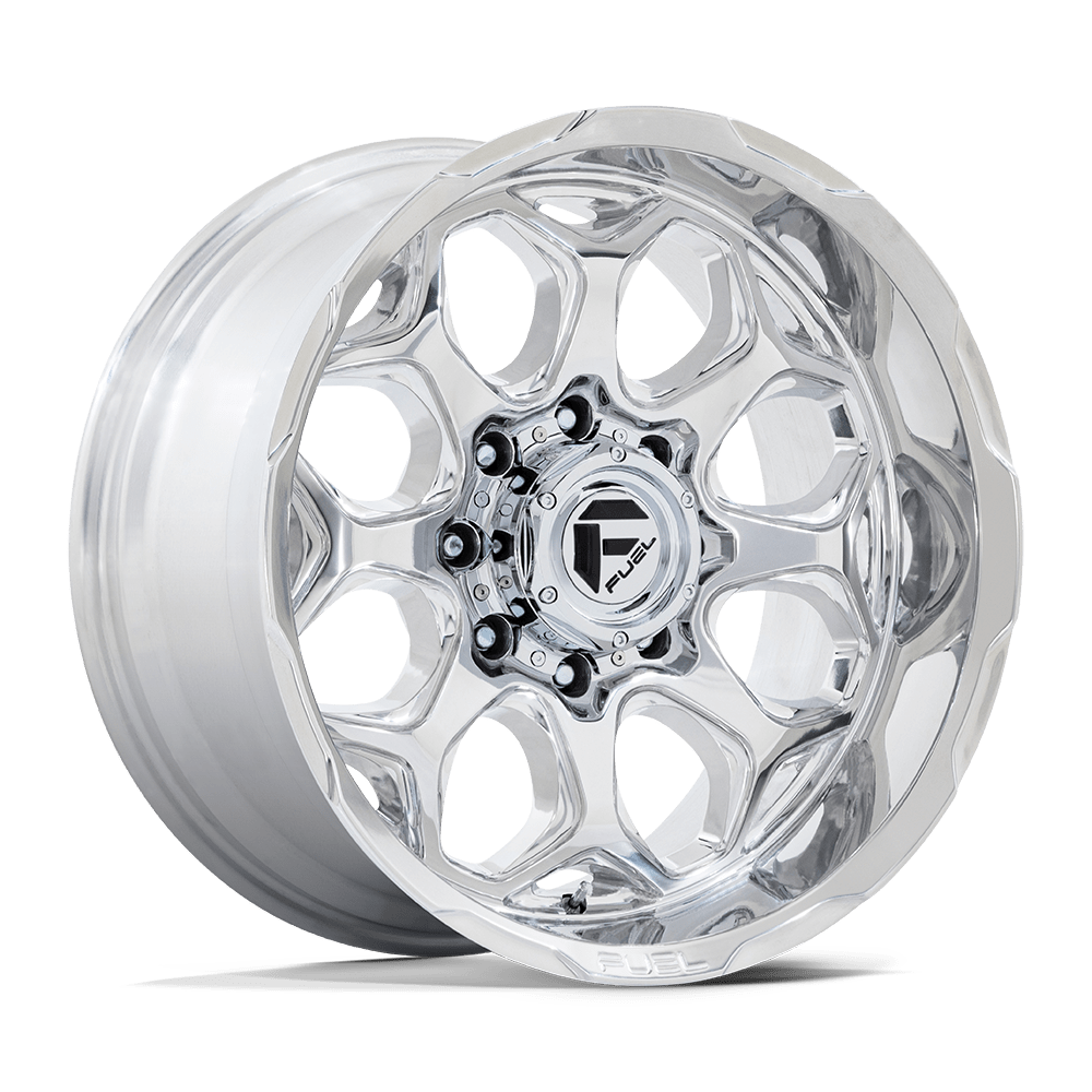 FUEL 1PC FC862 SCEPTER 22x10 -18 5x127 POLISHED MILLED