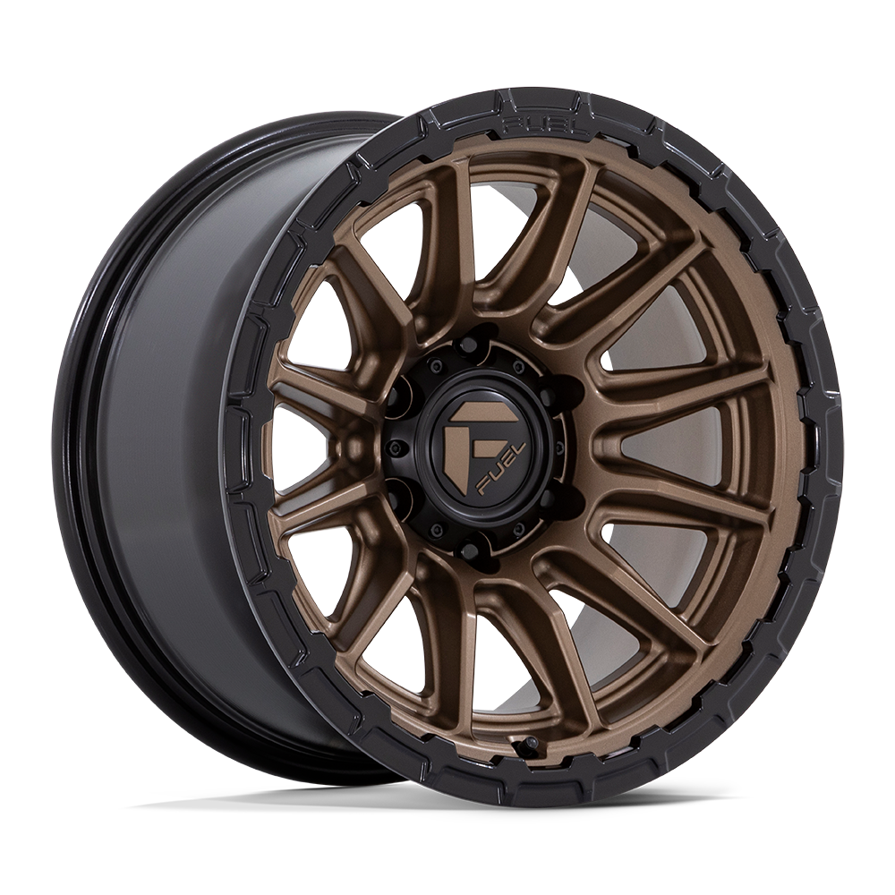 Fuel 1Pc FC866 PISTON - 20x10 -18mm 5x127 MATTE BRONZE W/ GLOSS BLACK LI Wheel | FC866ZB20105018N